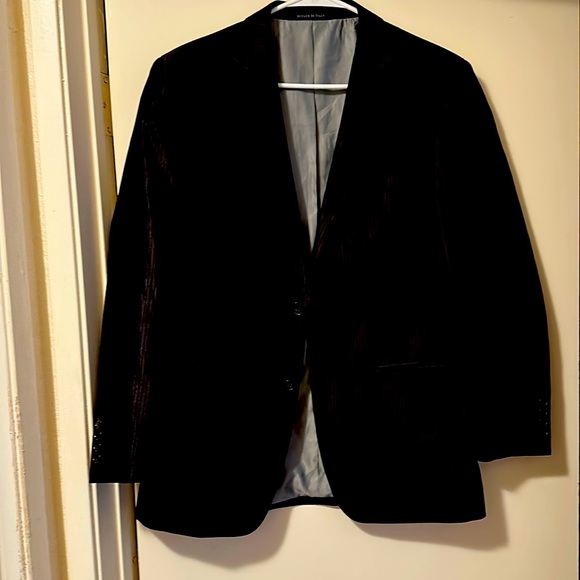 Men's Renoir striped suit jacket - Picture 1 of 5
